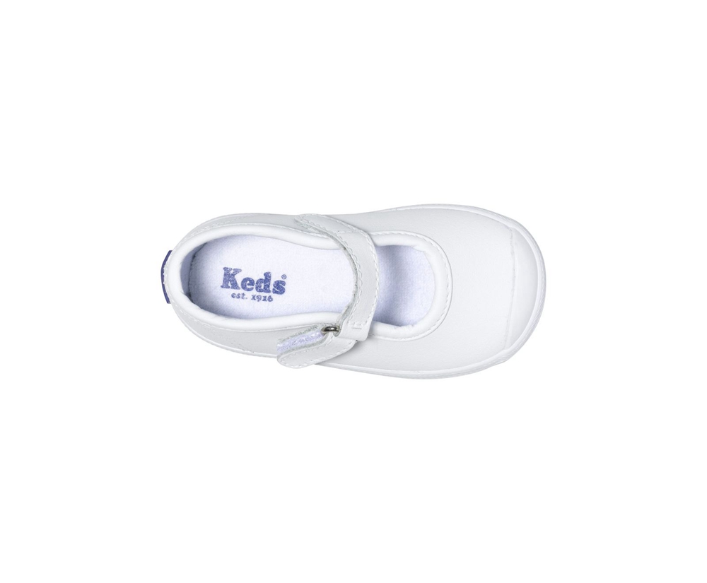 Slip Ons Keds Niños Blancas - Champion Toe Cap Mj - 231-HOZBNW